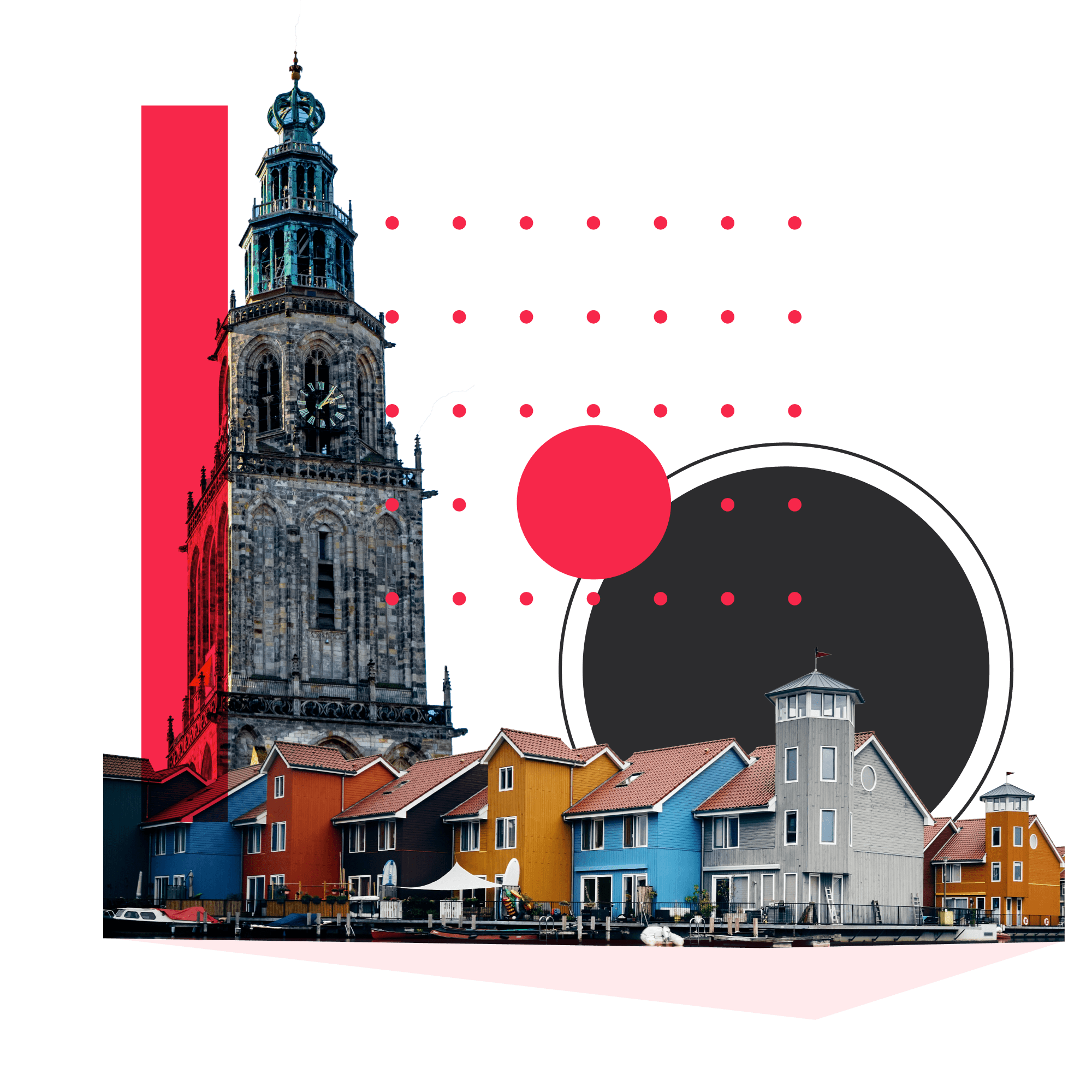 Illustration d'une ville couverte par Culturius